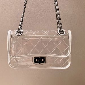 Bag of Parody Transparent crossbody handbag